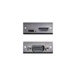 Pilt, millel on näidatud GPD Pocket 3 KVM ja RS-232 laienduspordid