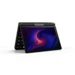 GPD Pocket 3 Ultrabook for Professionals shown in table-top mode