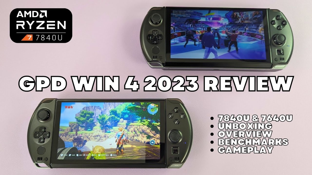 GPD WIN 4 (2023) | Powerful Handheld Gaming PC