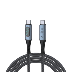 Câble USB 4.0 connecteur droit