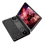 The GPD Win Mini 2024, a compact handheld gaming PC with a 7-inch LTPS display, AMD Ryzen 7 8840U processor, AMD Radeon 780M graphics, up to 32GB LPDDR5 RAM, and up to 2TB NVMe SSD storage.