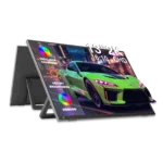 DroiX PM13 Render, mostrando un coche de carreras verde