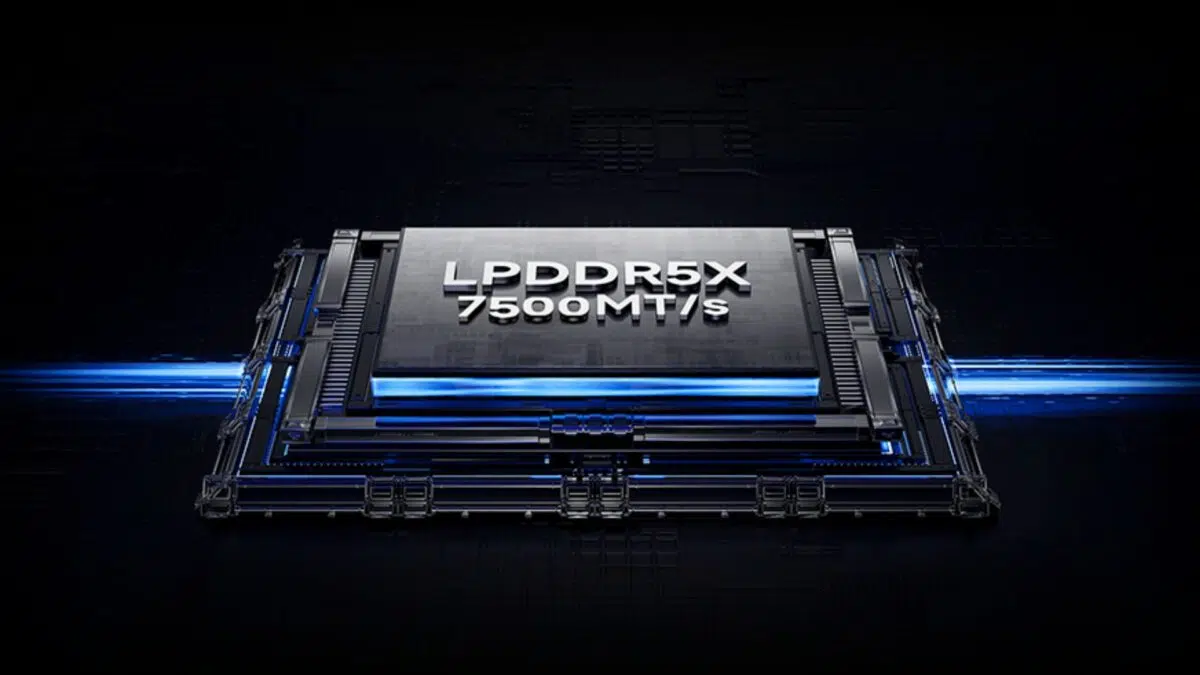 Rychlá paměť LPDDR5X RAM