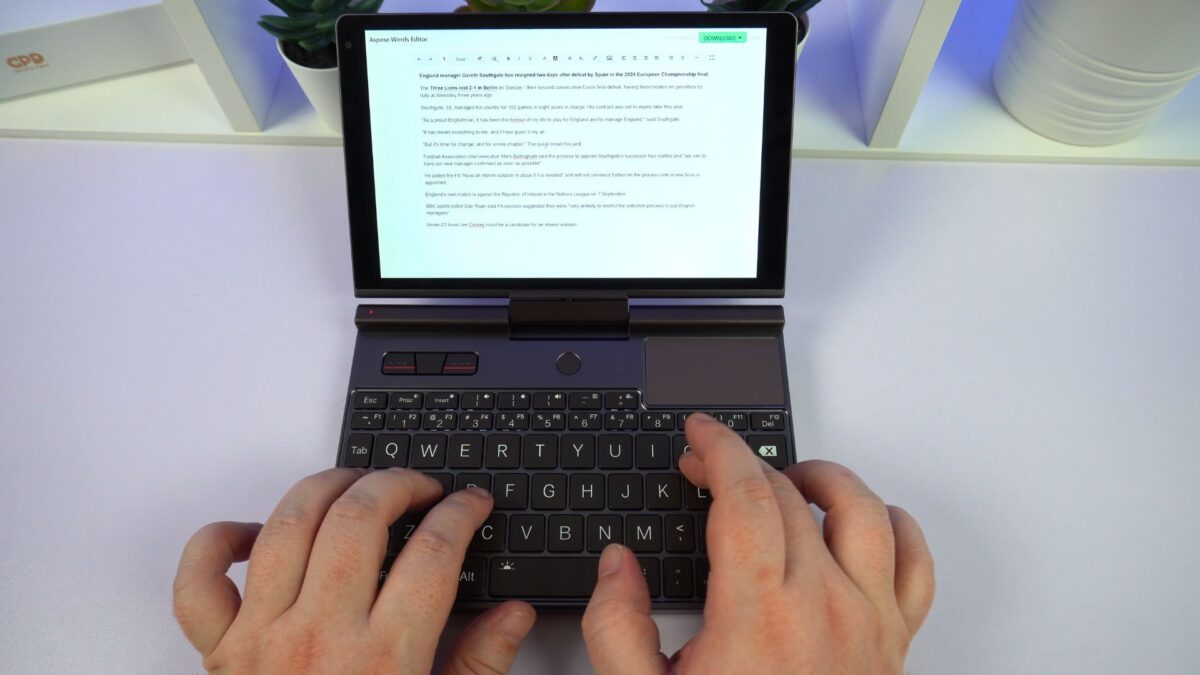 The GPD Pocket 3 is great for office work