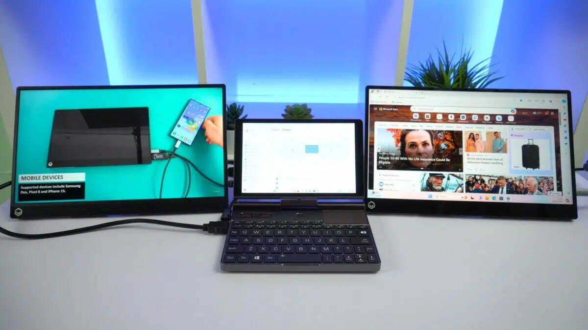 GPD Pocket 3 עם צג כפול