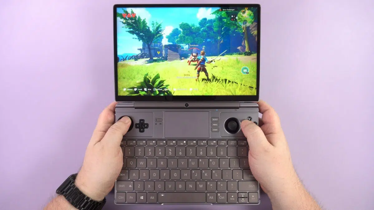 Oceanhorn 2 GPD WIN MAX 2 2024 -laitteella.