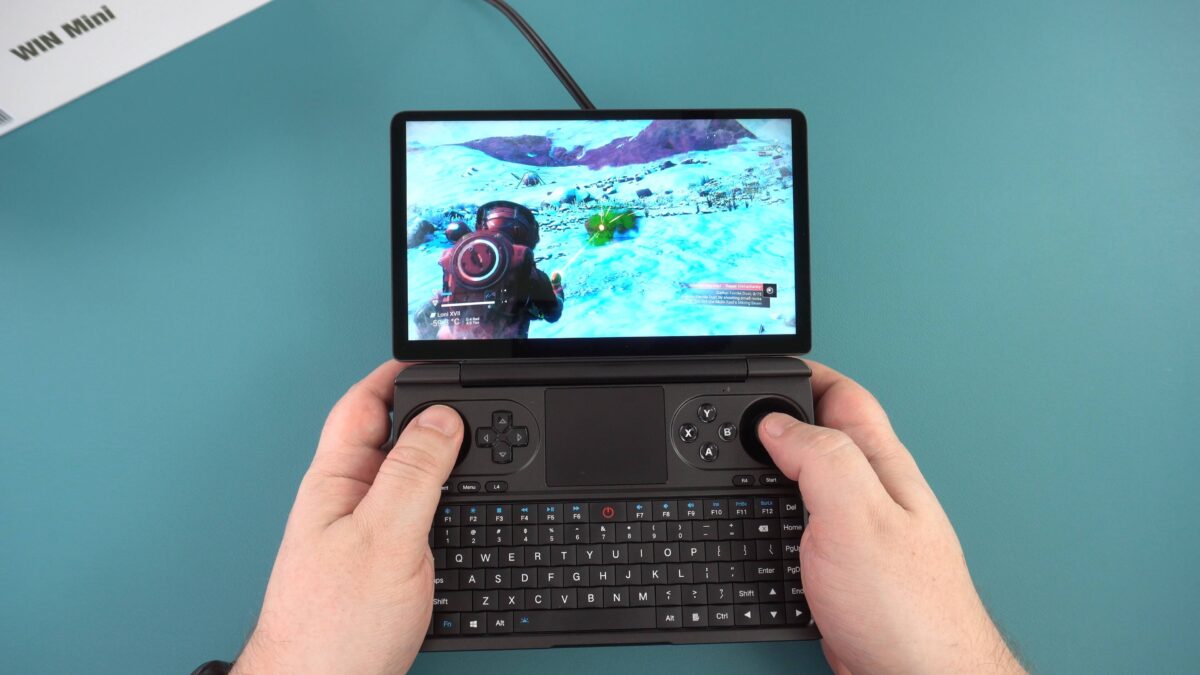 No Mans Sky on the GPD WIN Mini 2024