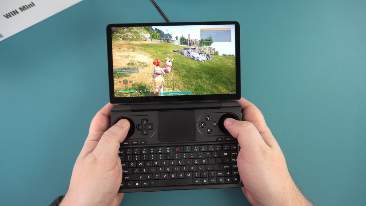 Palworld on the GPD WIN Mini 2024