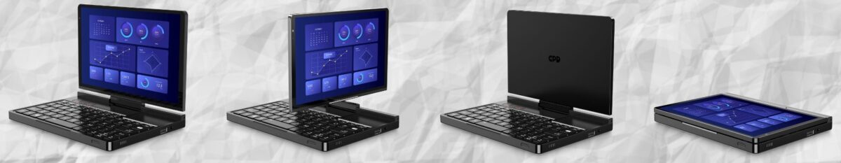 Transform the GPD Pocket 4 from mini laptop to tablet