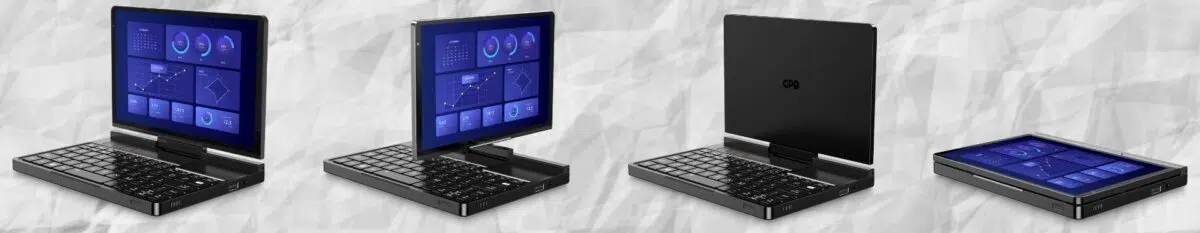 GPD Pocket 4をミニノートPCからタブレットに変身させる