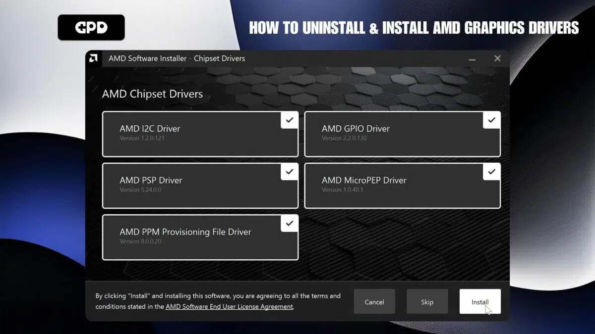 Installa tutti gli ultimi driver del chipset