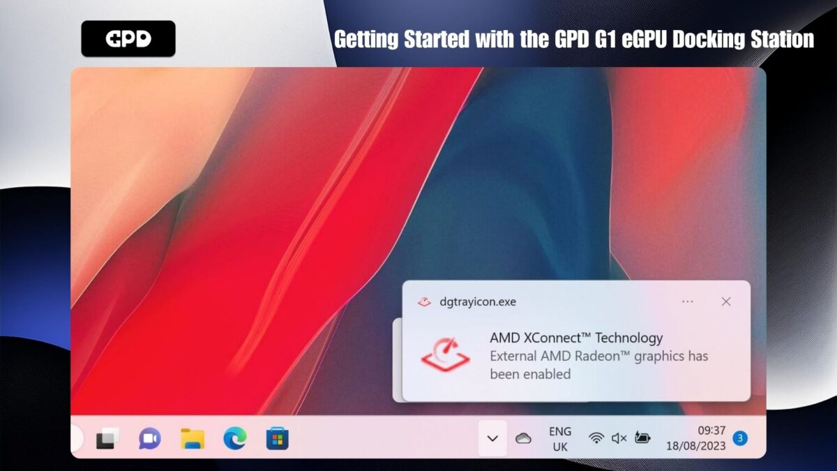 AMD XConnect Enabled