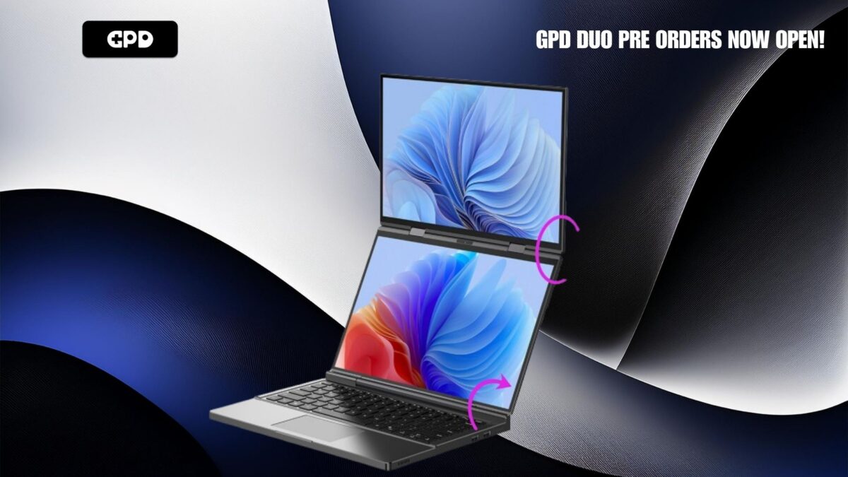 GPD Duo Dual Display Mode