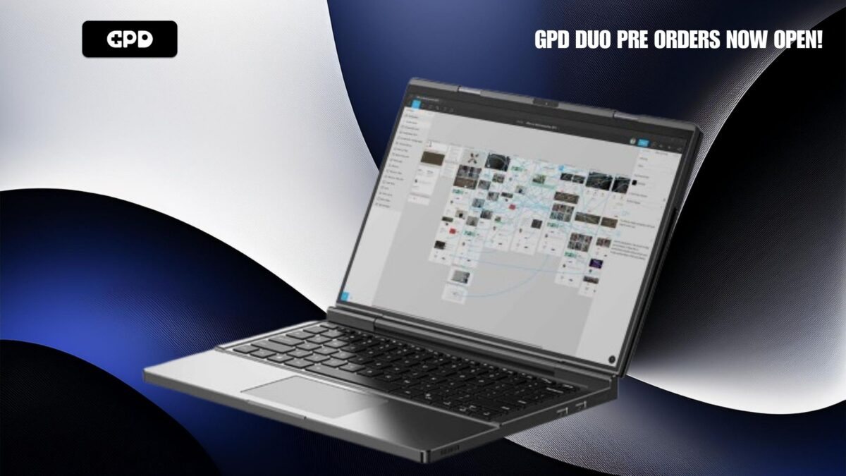 GPD Duo Laptop Mode