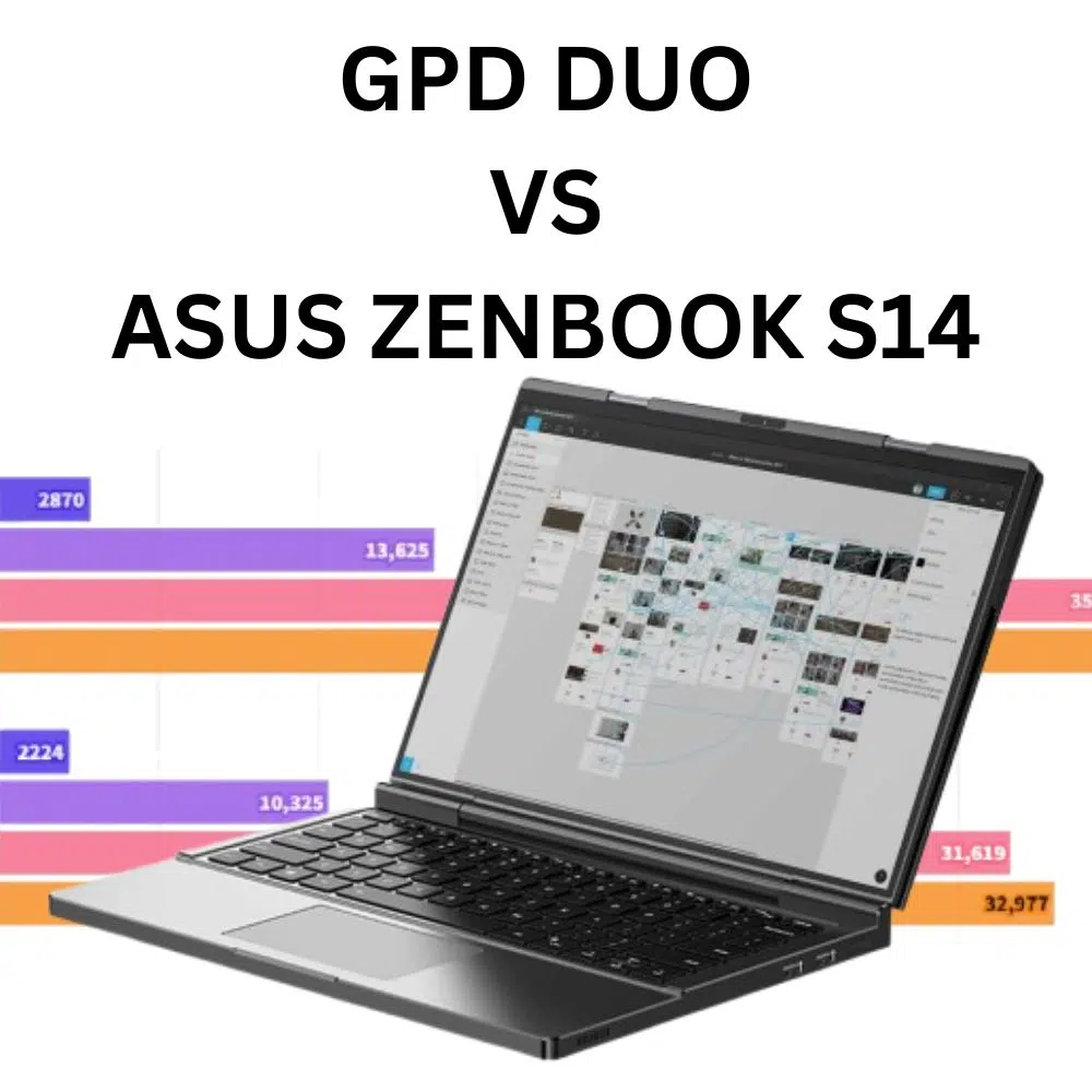 GPD Duo срещу ASUS Zenbook S14 Бенчмаркове