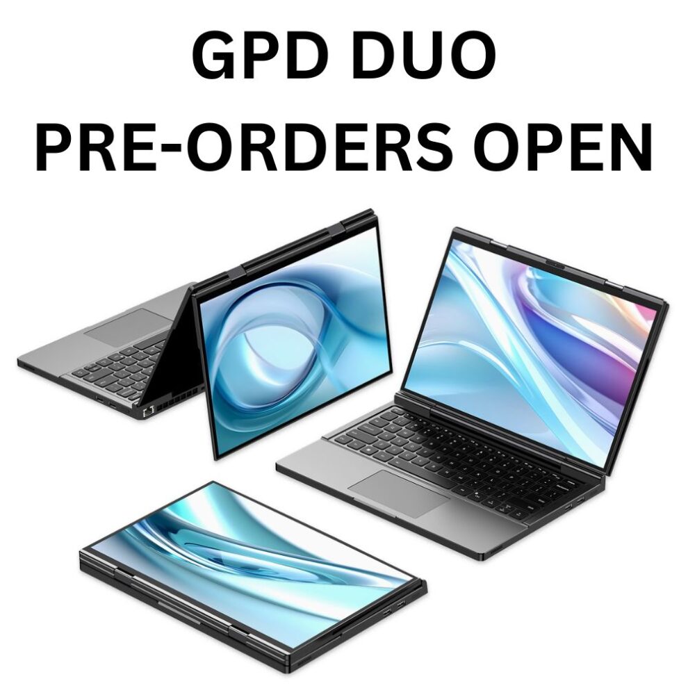 Announcing the GPD Duo Pre-Orders Now Open! • GPD | PC Gaming Handhelds ...