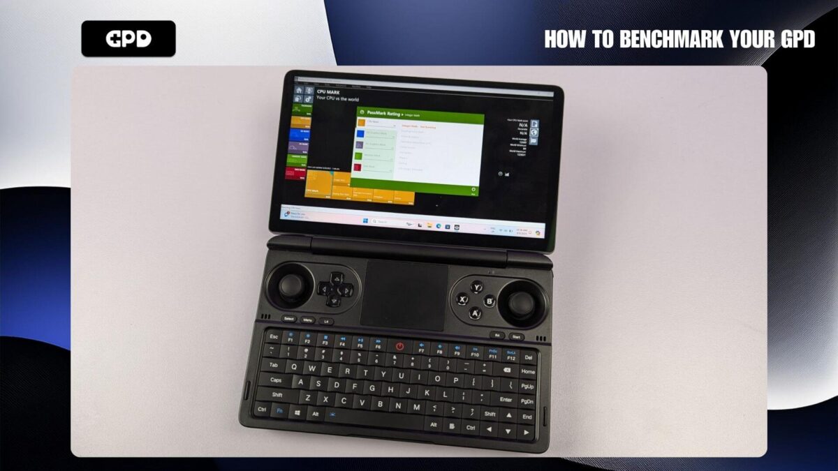 PassMark on the GPD WIN Mini 2024