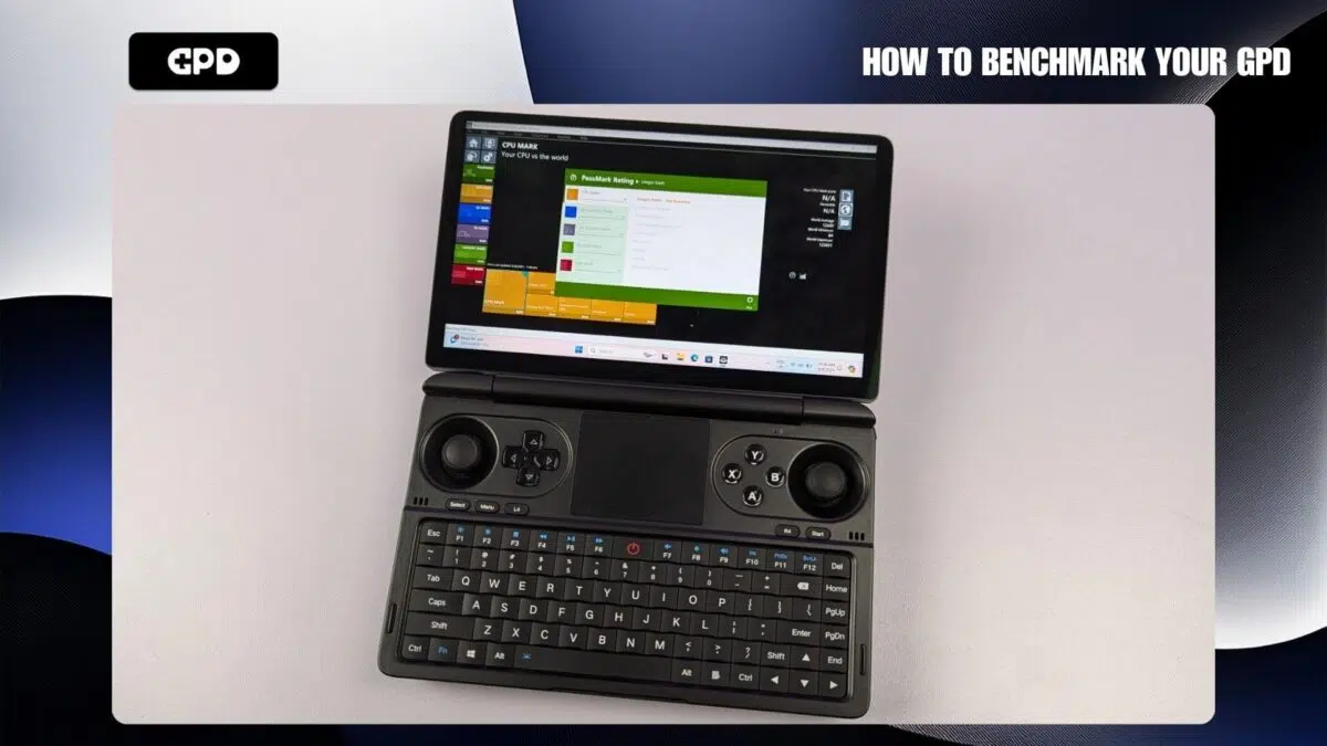 PassMark na GPD WIN Mini 2024