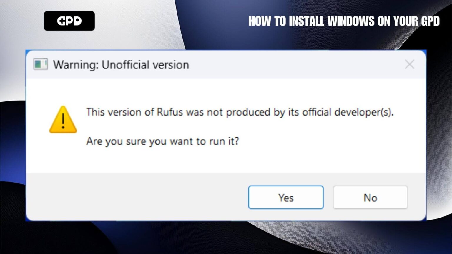 How to Reinstall Windows on Your GPD Device | Step-by-Step Guide
