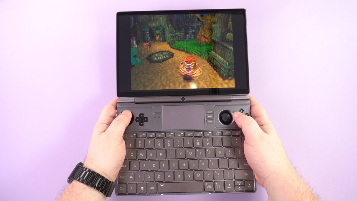 DuckStation on the GPD WIN MAX 2