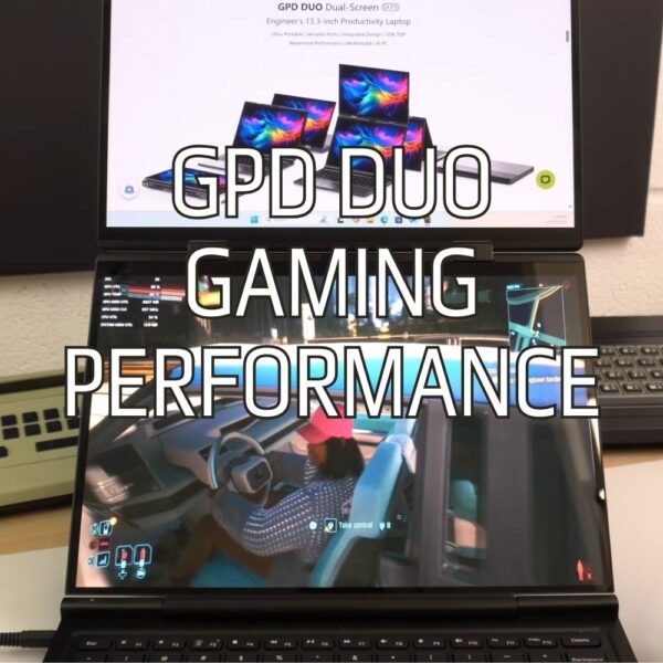 Desempenho de jogo do GPD Duo