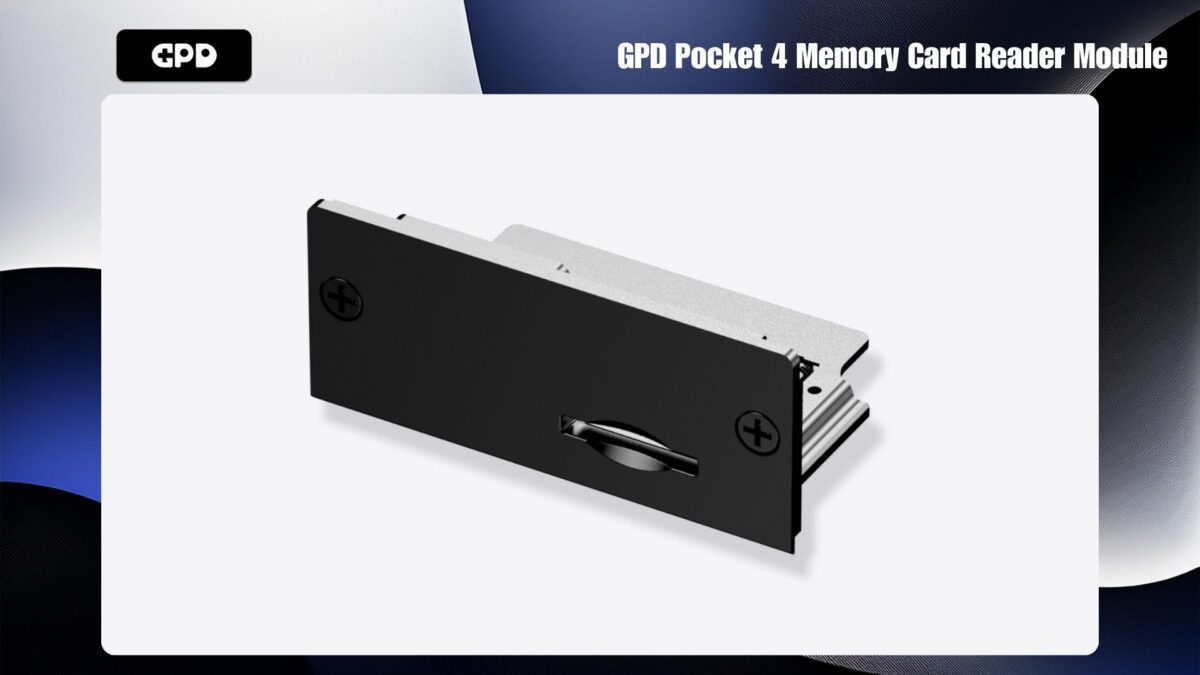 GPD Pocket 4 Memory Card Reader Module