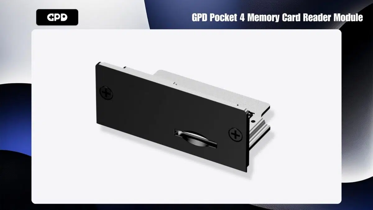 GPD Pocket 4 Módulo lector de tarjetas de memoria
