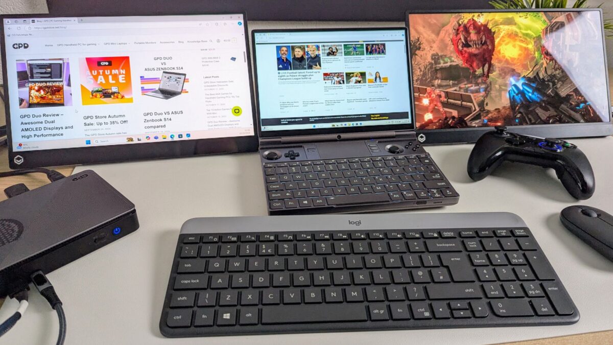 GPD WIN MAX 2 2024 dengan GPD G1