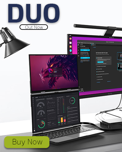 DUO NOW SMALLER @ GPD | PC Gaming Handhelds & Mini Laptops