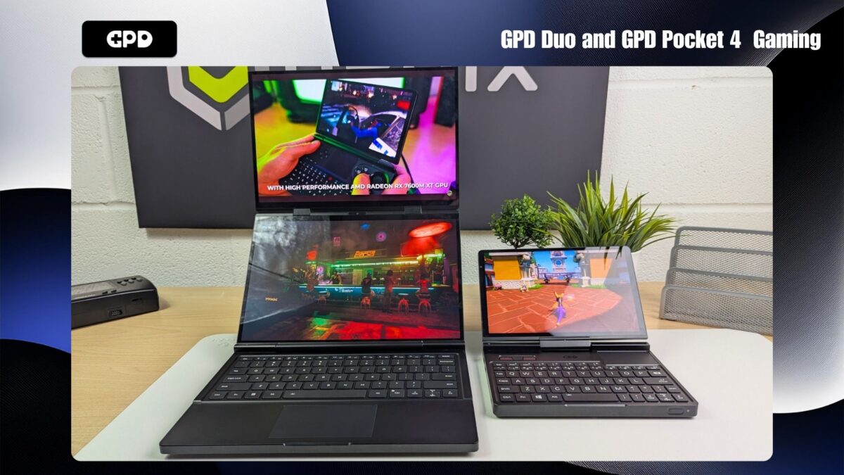 GPD Duo and GPD Pocket 4 Gaming