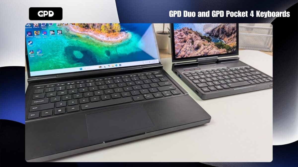 GPD Duo and GPD Pocket 4 Keyboards