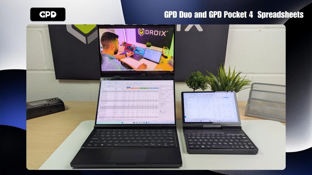 GPD Duo and GPD Pocket 4 Spreadsheets