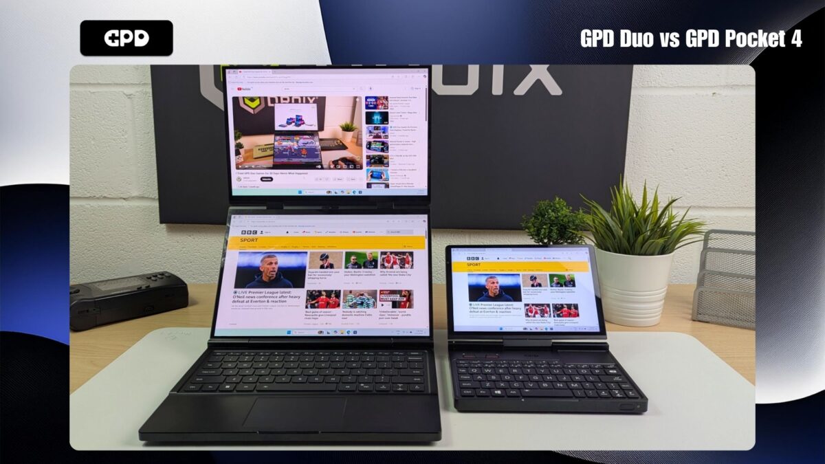 GPD Pocket 4 vs GPD Duo