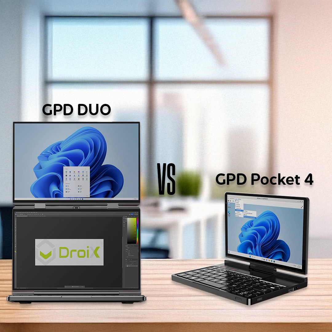 GPD Pocket 4 á móti GPD Duo