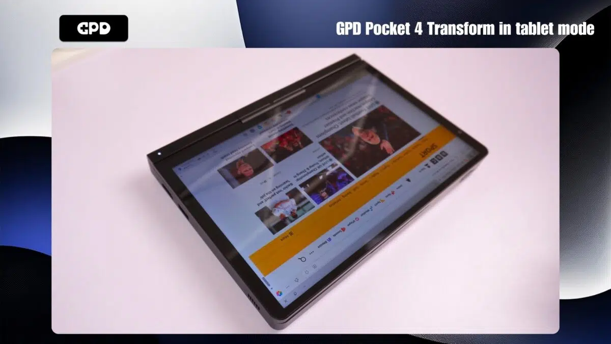 GPD Pocket 4 Mod tabletă