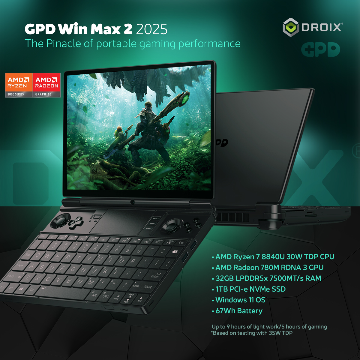 ノートPC gpd win max 終息】GPD WIN Max 2021 (1195G7) | 株式会社リンクス