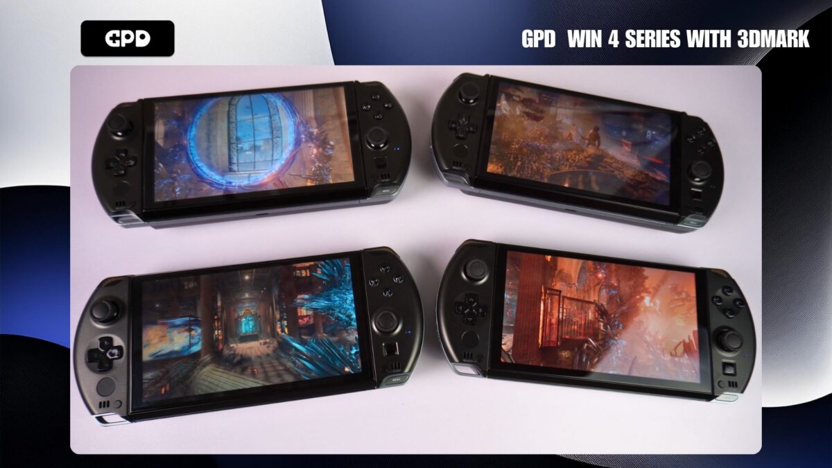 GPD Win 4 series benchmarks with 3DMARK