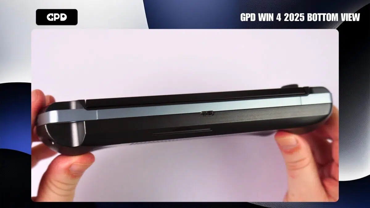 GPD WIN 4 2025 Widok z dołu