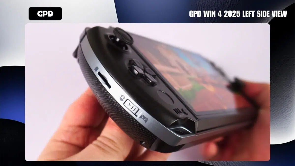 GPD WIN 4 2025 Widok z lewej strony
