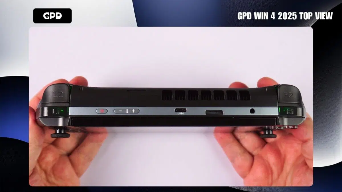 GPD WIN 4 2025 Widok z góry