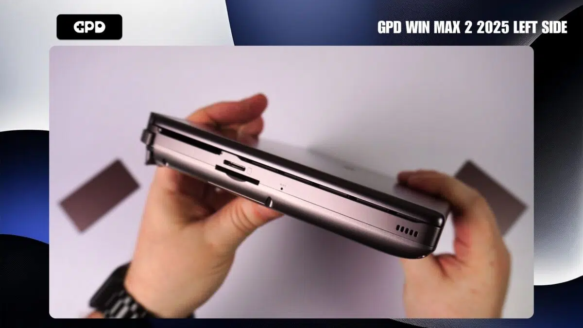 GPD WIN MAX 2 2025 Lewa strona