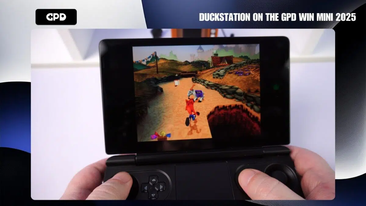 DuckStation na GPD WIN MINI 2025