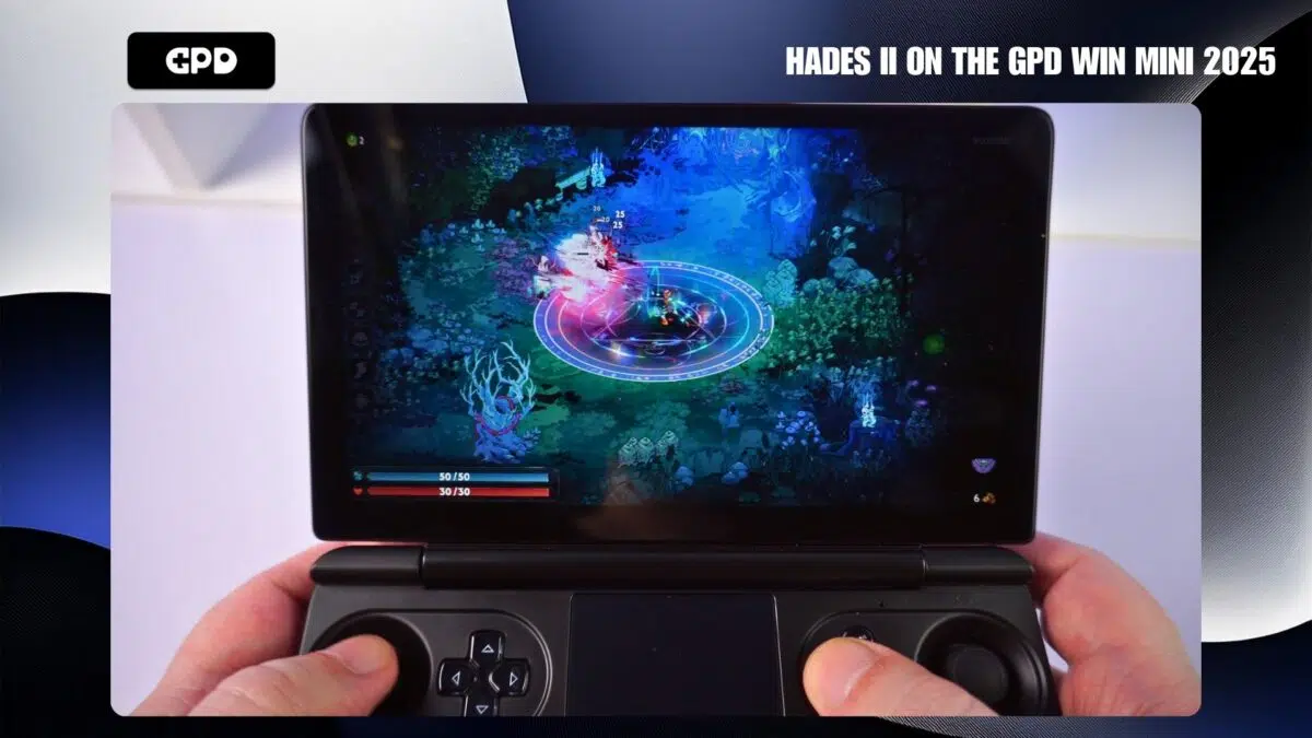 Hades II na GPD WIN MINI 2025