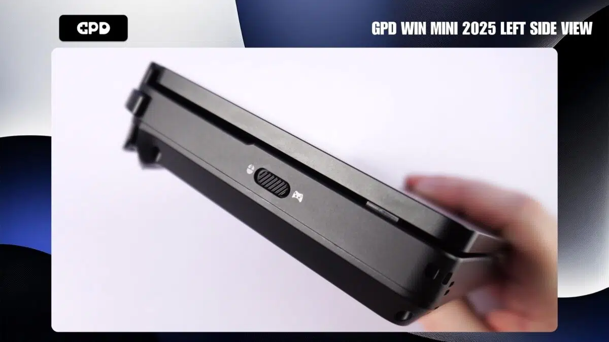 GPD WIN Widok z lewej strony MINI 2025