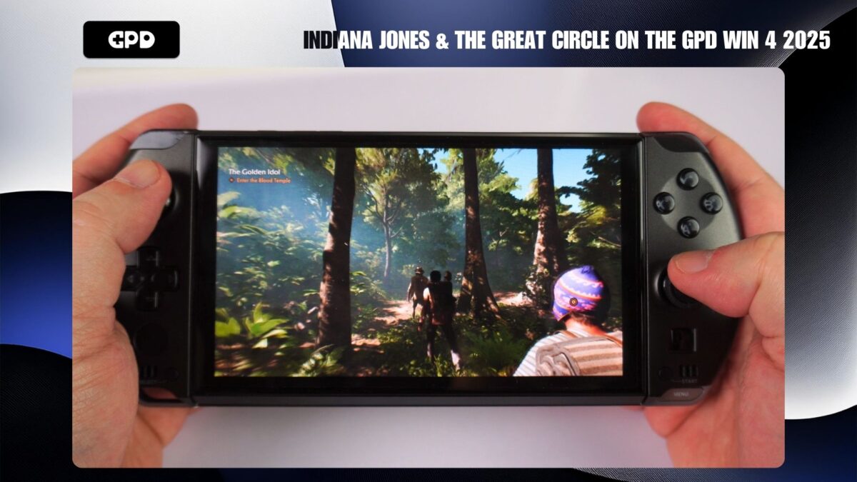 Indiana Jones and the Great Circle on the GPD WIN 4 2025