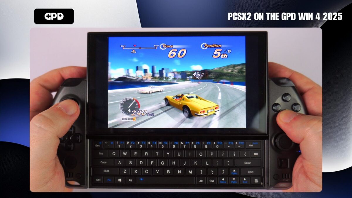 PCSX2 on the GPD WIN 4 2025