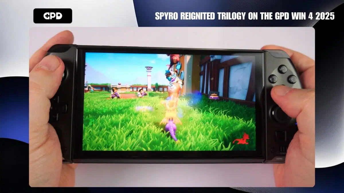 Spyro Reignited Trilogy na GPD WIN 4 2025