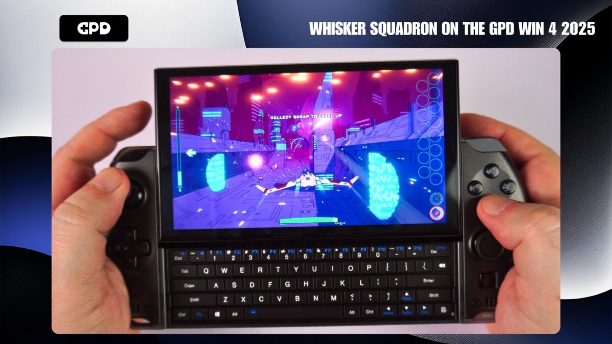 Whisker Squadron on the GPD WIN 4 2025