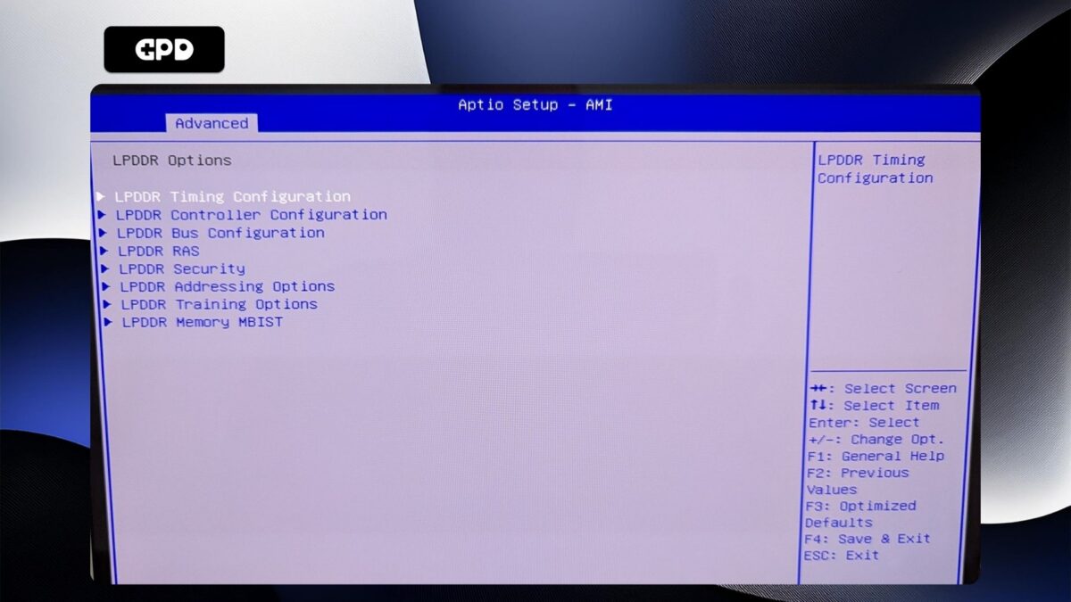 GPD Duo – LPDDR Options