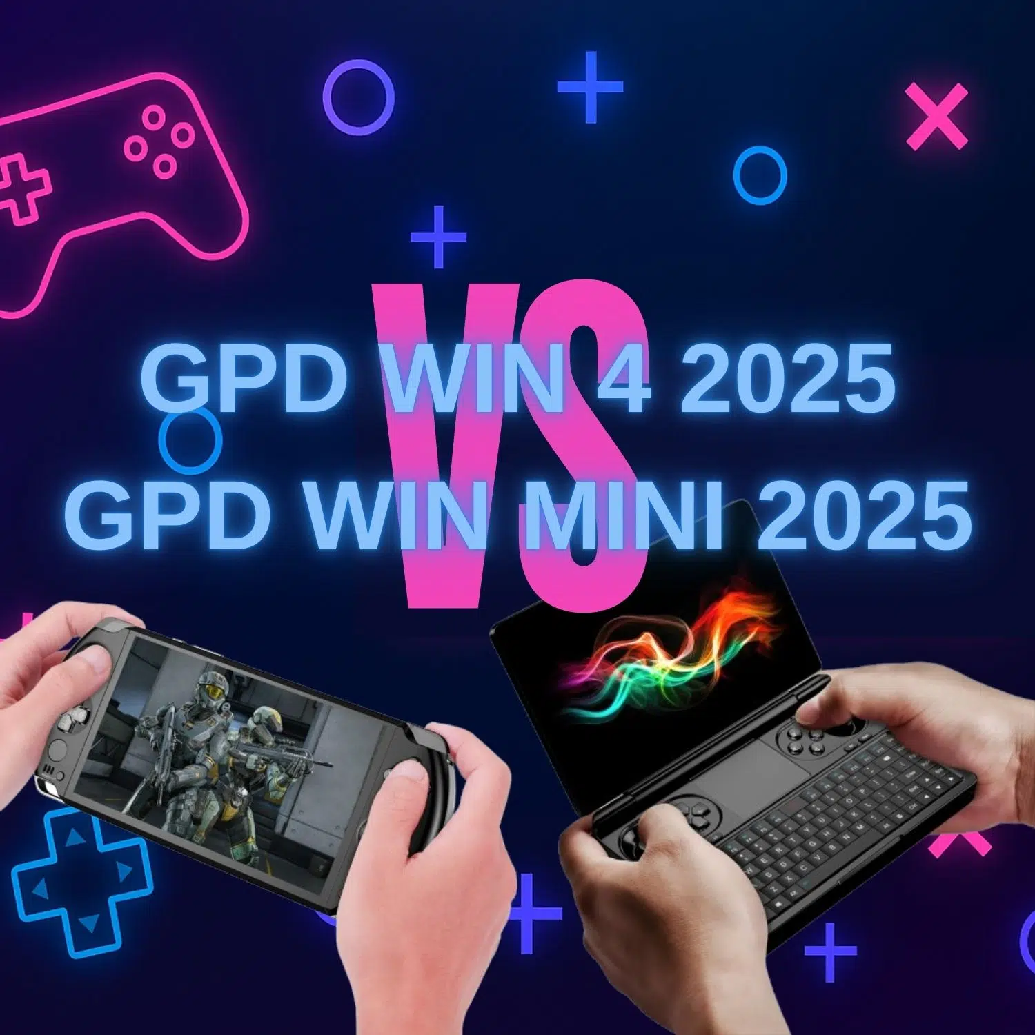 GPD WIN 4 2025 4 2025 مقابل GPD WIN MINI 2025